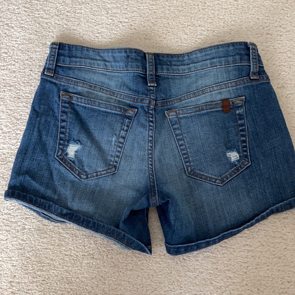Joe’s Marylee Rolled Cuff Denim Shorts - Picture 2 of 6